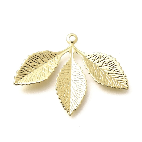 Стойки обшивки латунные подвески, лист прелести, долговечный, без свинца и без кадмия