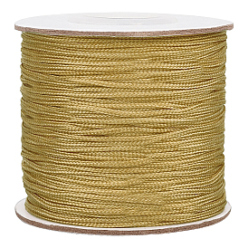 1 рулон нейлоновой нити, шнур с китайским узлом, круглые