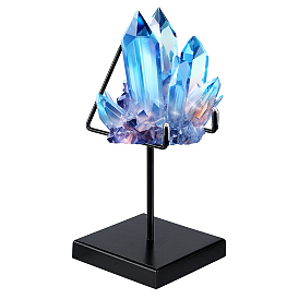 Iron Crystal Sphere Display Holder, for Crystal Display, Square