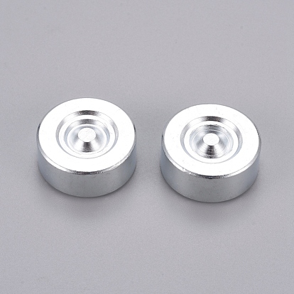 45 # base ronde en acier, outil de perforation de fixation à la main pour fermeture à pression, bricolage en cuir