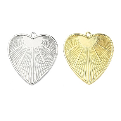 Латунные подвески, сердце прелести, без кадмия и без свинца, долговечный, стойки покрытие