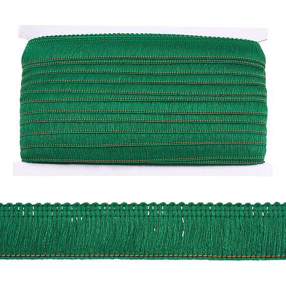 Полиэфирная лента, бахрома с кружевной отделкой