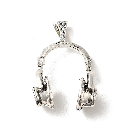 Tibetan Style Alloy Pendant, Cadmium Free & Lead Free, Headset