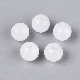 Природный кристалл кварца бусины, круглые, горного хрусталя