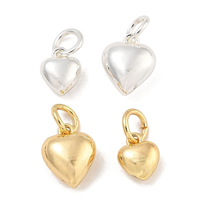 Стойки обшивки латунные подвески, с прыжковых колец, долговечный, без свинца и без кадмия, сердце прелести