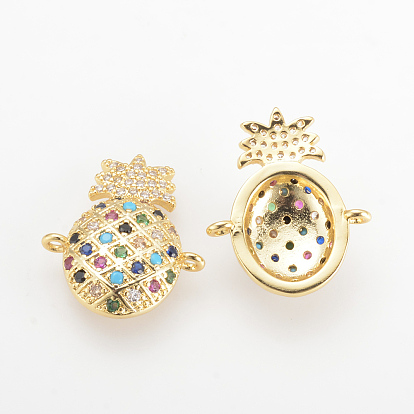 Латунные микро проложить кубических ссылки циркония, без кадмия и без свинца, ананас