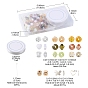 DIY Butterfly Bracelet Making Kit, Including Bicone & Cube & Heart Acrylic & Plastic Beads, Alloy Charms, Elastic Thread