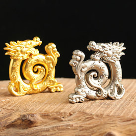 Alloy Incense Burners, Dragon Incense Holders, Home Office Teahouse Zen Buddhist Supplies