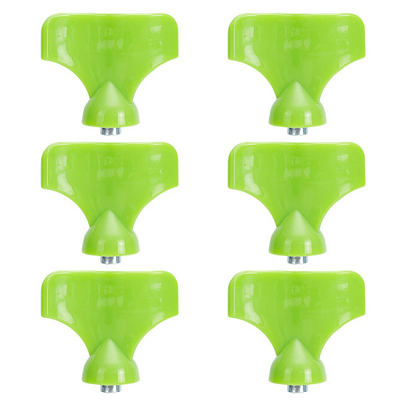 6шт. пластиковый ключ для удаления шипов на кроссовках для бега на открытом воздухе, из нержавеющей стали поиска