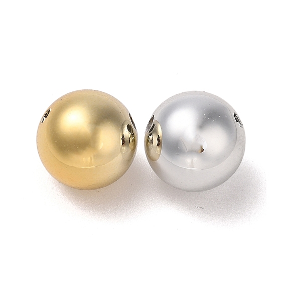 Ccb perles en plastique, ronde