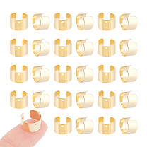 50Pcs 304 Stainless Steel Ear Cuff Findings, with Hole