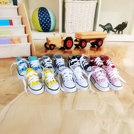 Cloth Doll Canvas Shoes, Sneaker for BJD Dolls Accessories