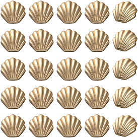 38 шт. 1 пуговицы из сплава с отверстиями, формы раковины