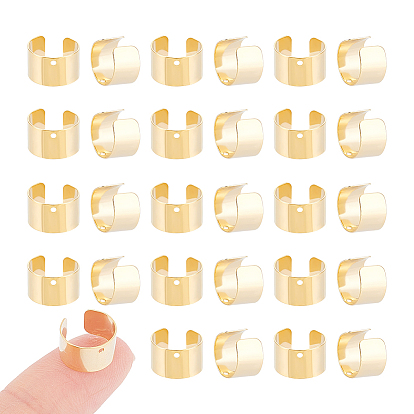 50шт. 304 фурнитура для амбушюров из нержавеющей стали, с отверстием