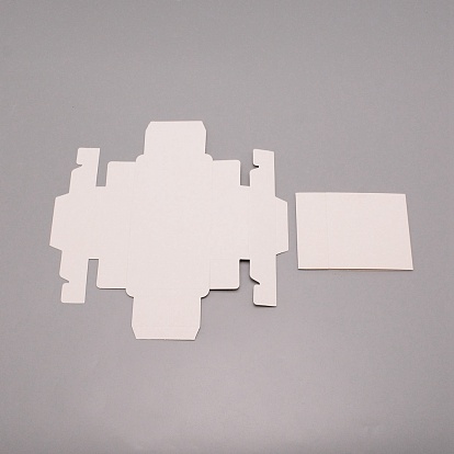 Foldable Paper Drawer Boxes, Sliding Gift Boxes, Square