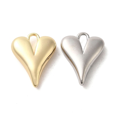 Латунные подвески, без кадмия, без никеля и без свинца, сердце