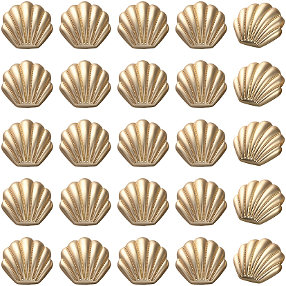 38 шт. 1 пуговицы из сплава с отверстиями, формы раковины