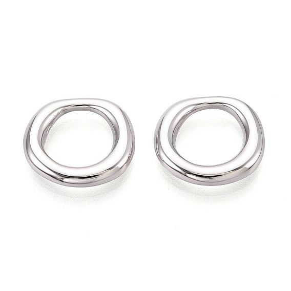 304 нержавеющей стали связывающий кольца, неправильное кольцо, не тускнеет