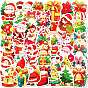 50шт. рождественские тематические бумажные наклейки с рисунком, самоклеящиеся наклейки, для бутылок с водой ноутбук телефон украшение для скейтборда