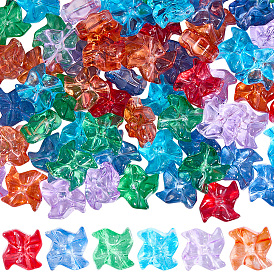 80шт стеклянные бусины, ветряная мельница