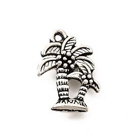 Сплавочные подвески тибетского стиля, без кадмия и без свинца, очарование кокосового дерева