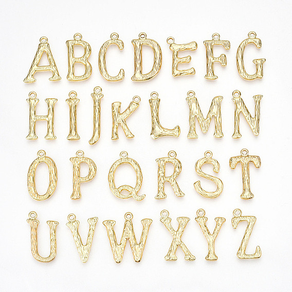 26 шт. 304 подвески из нержавеющей стали, подвески с буквой az~z