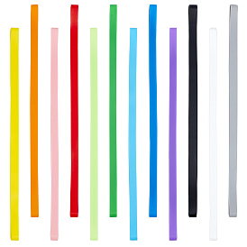 12шт 12 цвета силиконовые ленты для полотенец для пляжных стульев