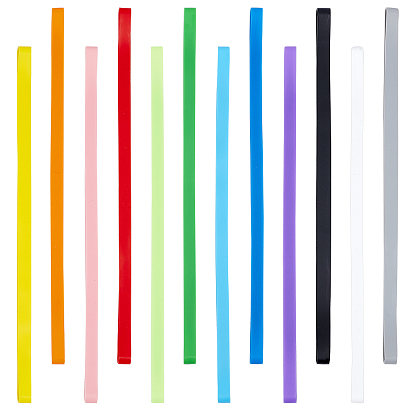 12шт 12 цвета силиконовые ленты для полотенец для пляжных стульев