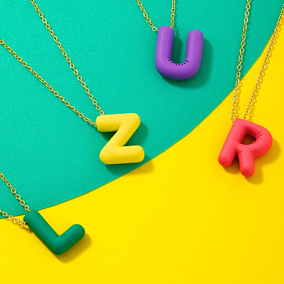 Ожерелья с подвесками из сплава, золотые