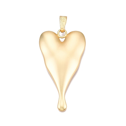 Стойки обшивки сплава большие кулоны, без свинца, без никеля и без кадмия, сердце