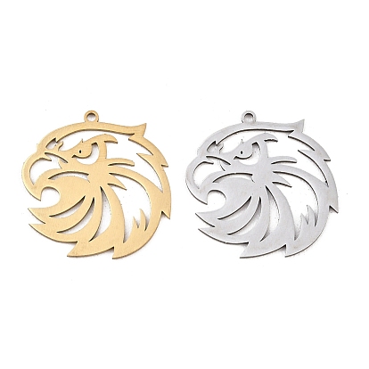 201 подвески из нержавеющей стали, амулет в виде головы орла