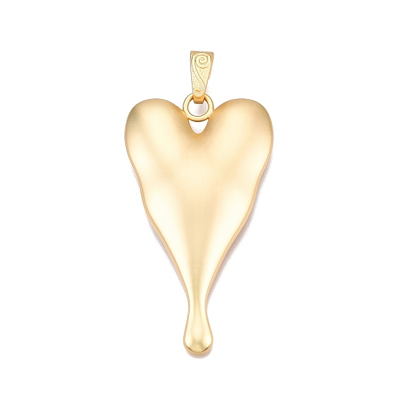 Стойки обшивки сплава большие кулоны, без свинца, без никеля и без кадмия, сердце