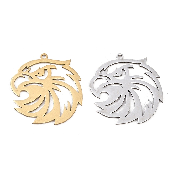 201 подвески из нержавеющей стали, амулет в виде головы орла