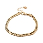 Ion Plating(IP) 304 Stainless Steel Cuban Link Chains Bracelets