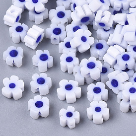 Des billes de verre, fleur