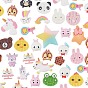 Cartoon Resin Cabochons, Mixed Shapes
