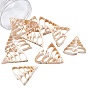 Natural Trochid Shell/Trochus Shell Beads Strands, Top Drilled Beads, Triangle