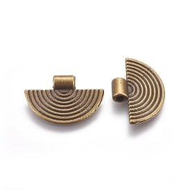 Tibetan Style Alloy Pendants, Lead Free and Cadmium Free, 25mm wide, 17.5mm long, hole: 3mm