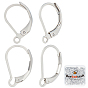 100шт 2 стиль 304 фурнитура для сережек из нержавеющей стали, с петлями