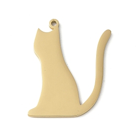 304 подвески из нержавеющей стали, подвески в форме кошки