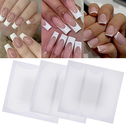 30 листы 3 стили бумажные наклейки для дизайна ногтей, украшения для ногтей