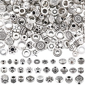 8 сумки из сплава бусин в тибетском стиле, разнообразные