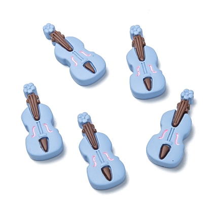 Resin Cabochons, DIY Accessories, Phone Case Decoration, Violin