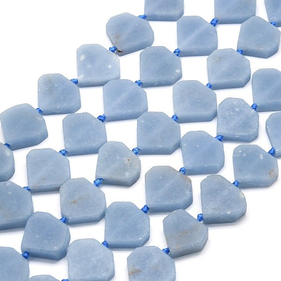 Натуральные ангельские бусины, алмазная форма