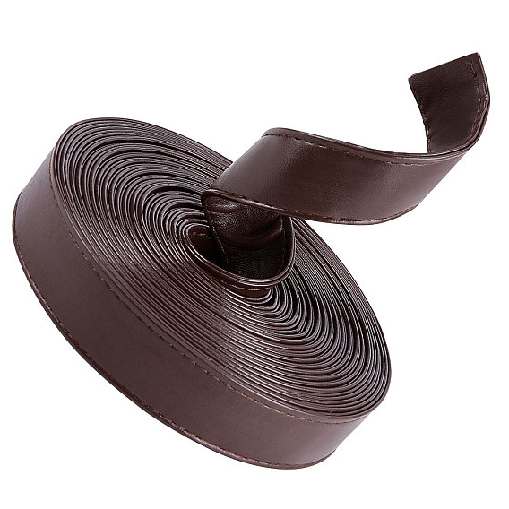 Плоский шнур из искусственной кожи, для декора сумки