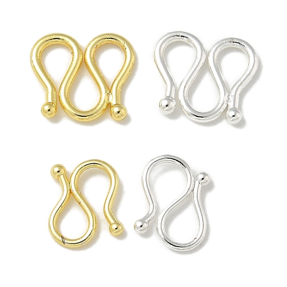 Крючки и S замочки-крючки, латунь , долговечный, без свинца и без кадмия