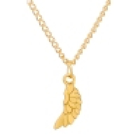 Alloy Pendant Necklaces, Wings