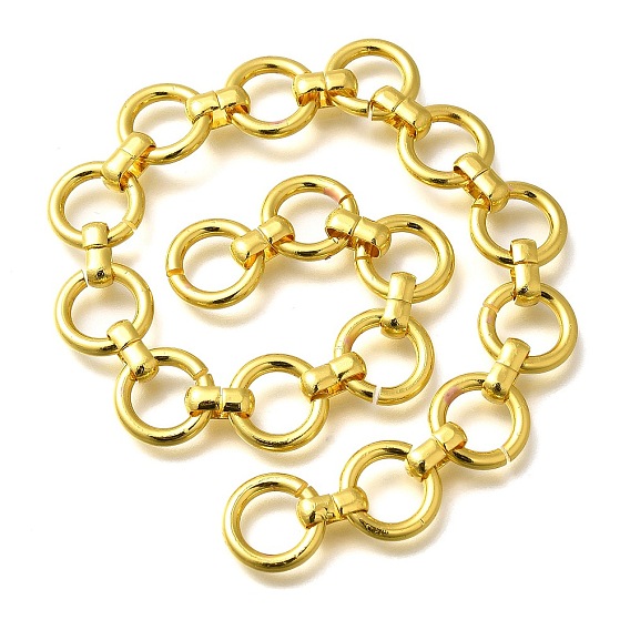 Латунные звенья цепи с покрытием стойки, без кадмия и без свинца, долговечный, плоско-круглые, несварные