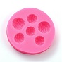 Food Grade Silicone Molds, Fondant Molds, For DIY Cake Decoration, Chocolate, Candy Mold, Half Round