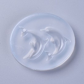 Food Grade Silicone Molds, Resin Casting Molds, For UV Resin, Epoxy Resin Jewelry Making, Dolphin